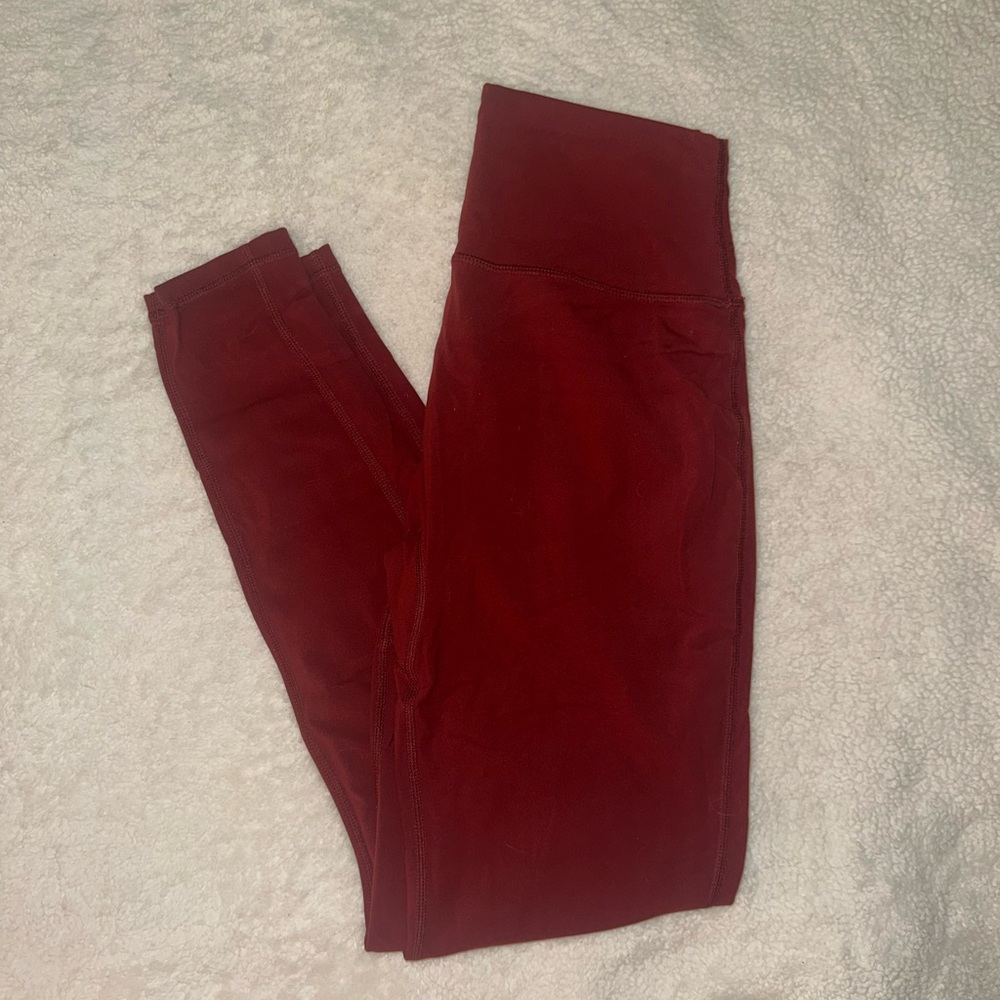 BuffBunny Collection Vineyard Red Legacy Leggings